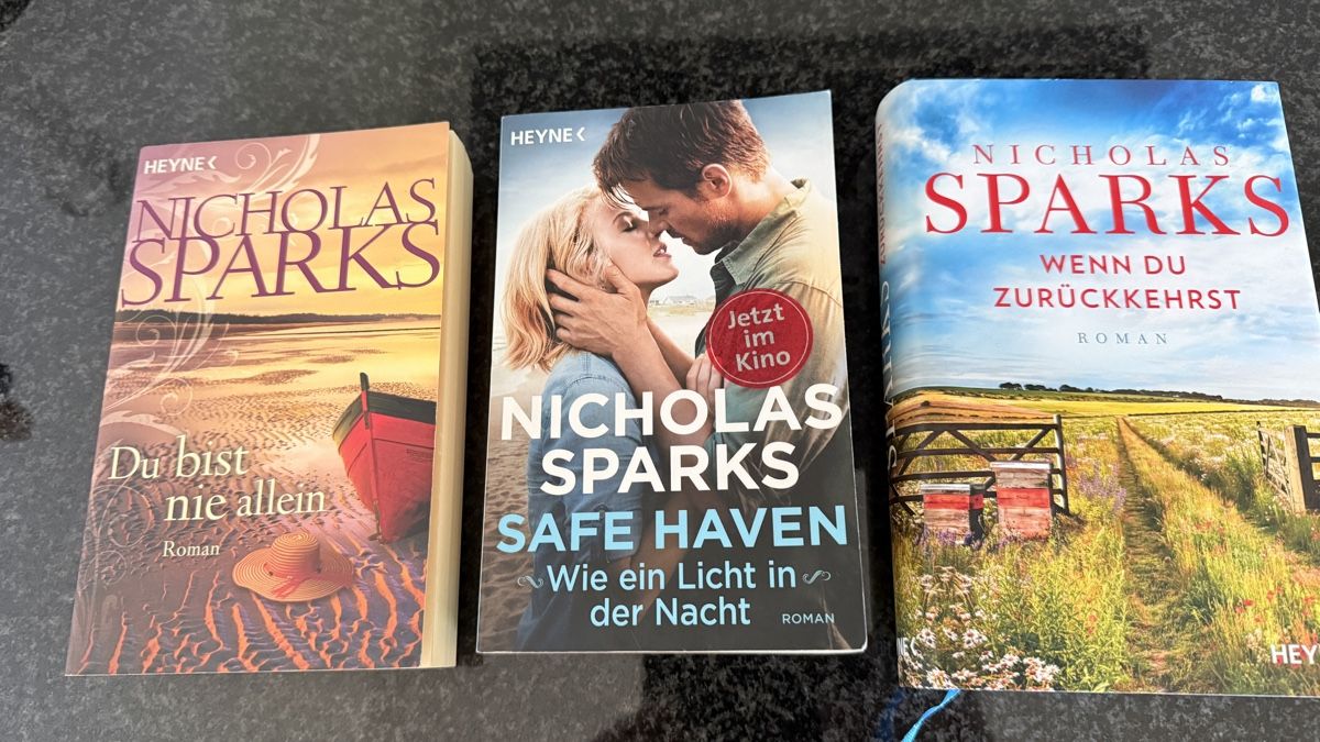 Libri: 3 Romane von Nicholas Sparks  – Usato da Muri AG venduto da Madoxx72