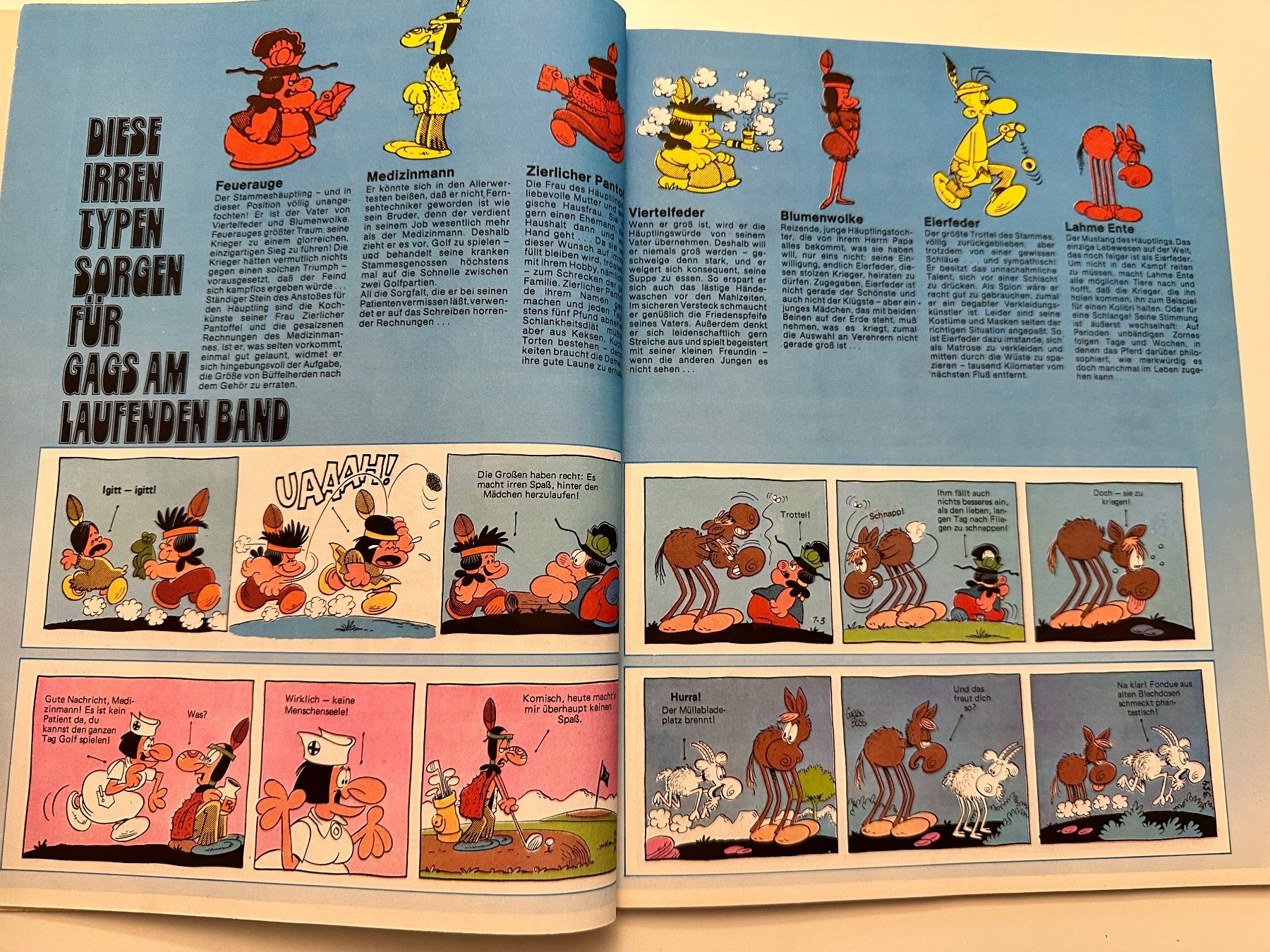 Fumetti: ZACK COMIC BOX 15 HÄUPTLING FEUERAUGE – Usato da Münsingen venduto da Ganjam 3