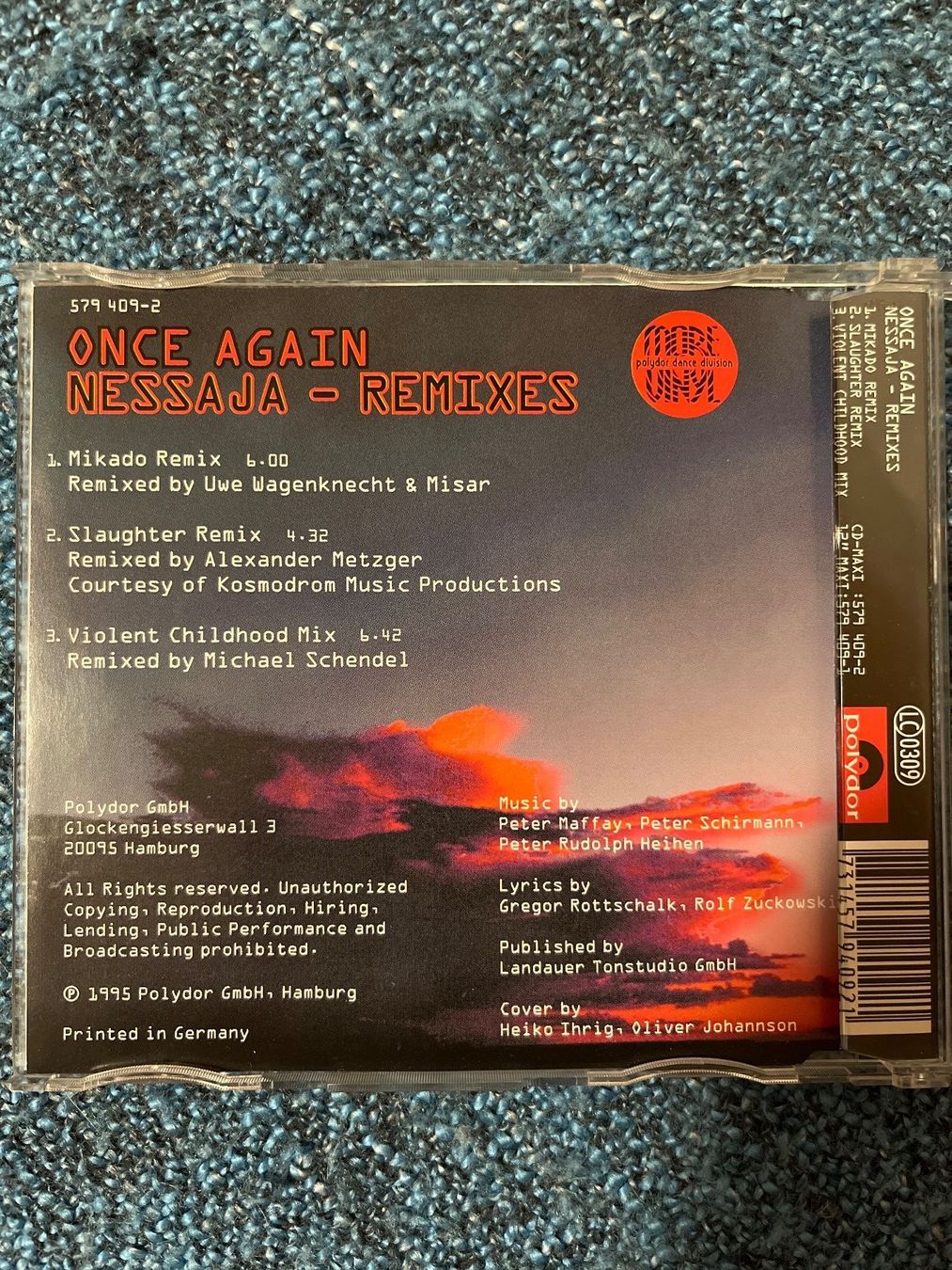 CD: Once Again - Nessaja/Remixes – Usato da Lützelflüh-Goldbach venduto da Deiv4 1