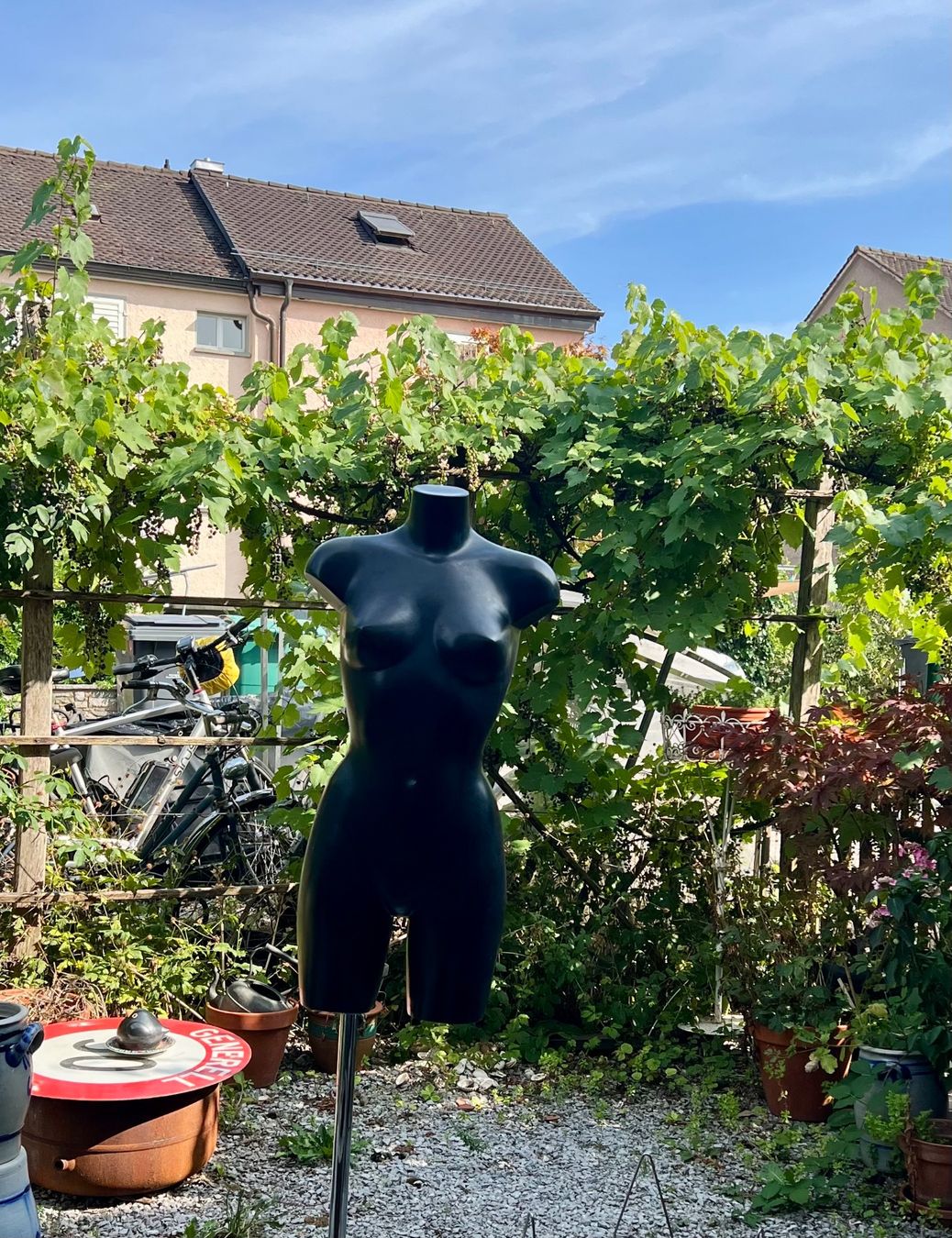 Altro in Decorazioni & Accessori: Schaufensterpuppe Torso Damen schwarz – Usato da Biel/Bienne venduto da Girasole232 1