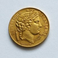 FRANCE / Frankreich - 20 francs 1850 A - "CERES"