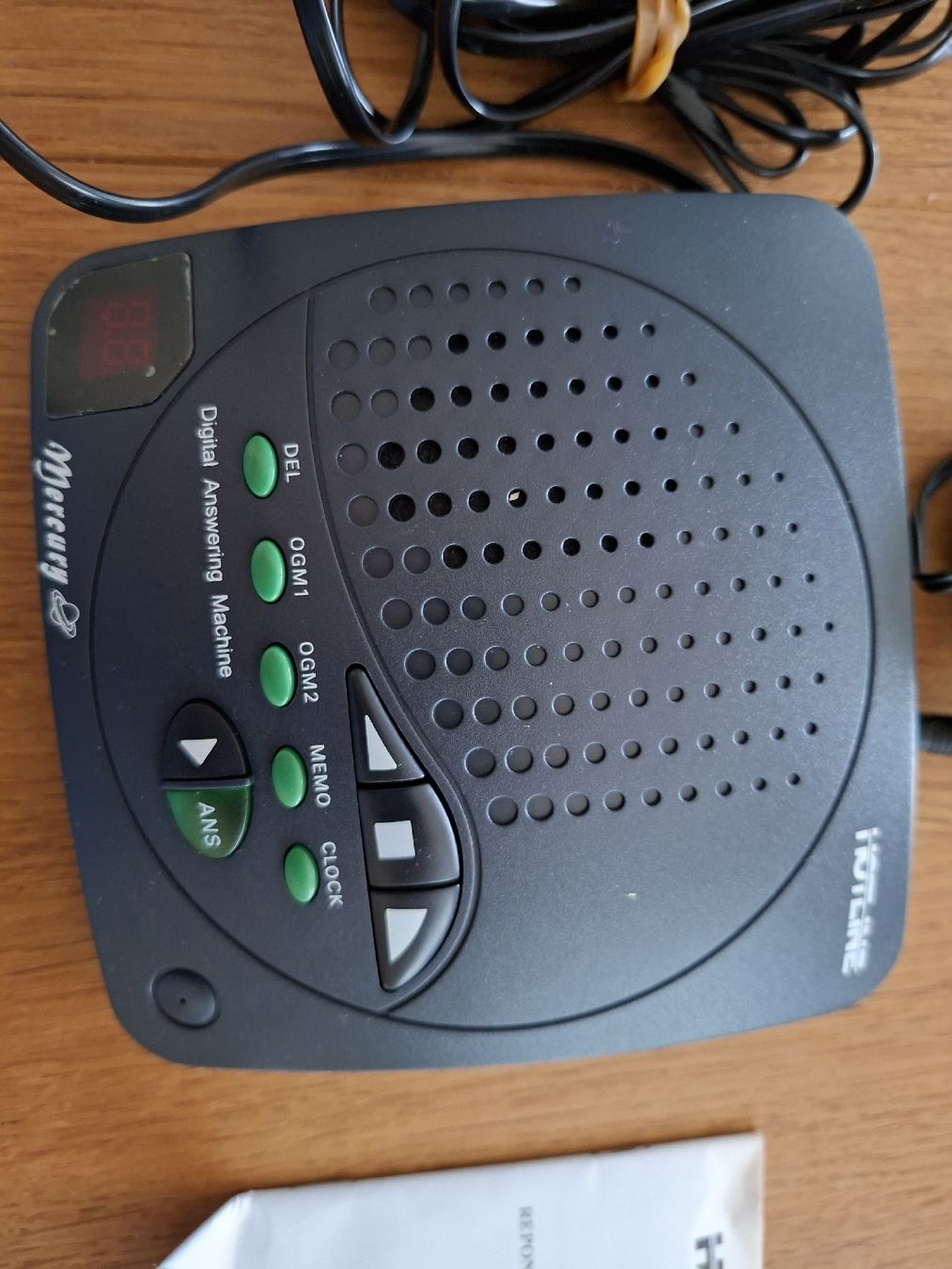 Telefoni: Telefonbeantworter Hotline Mercury – Usato da Wetzikon ZH venduto da Wetzithal 1