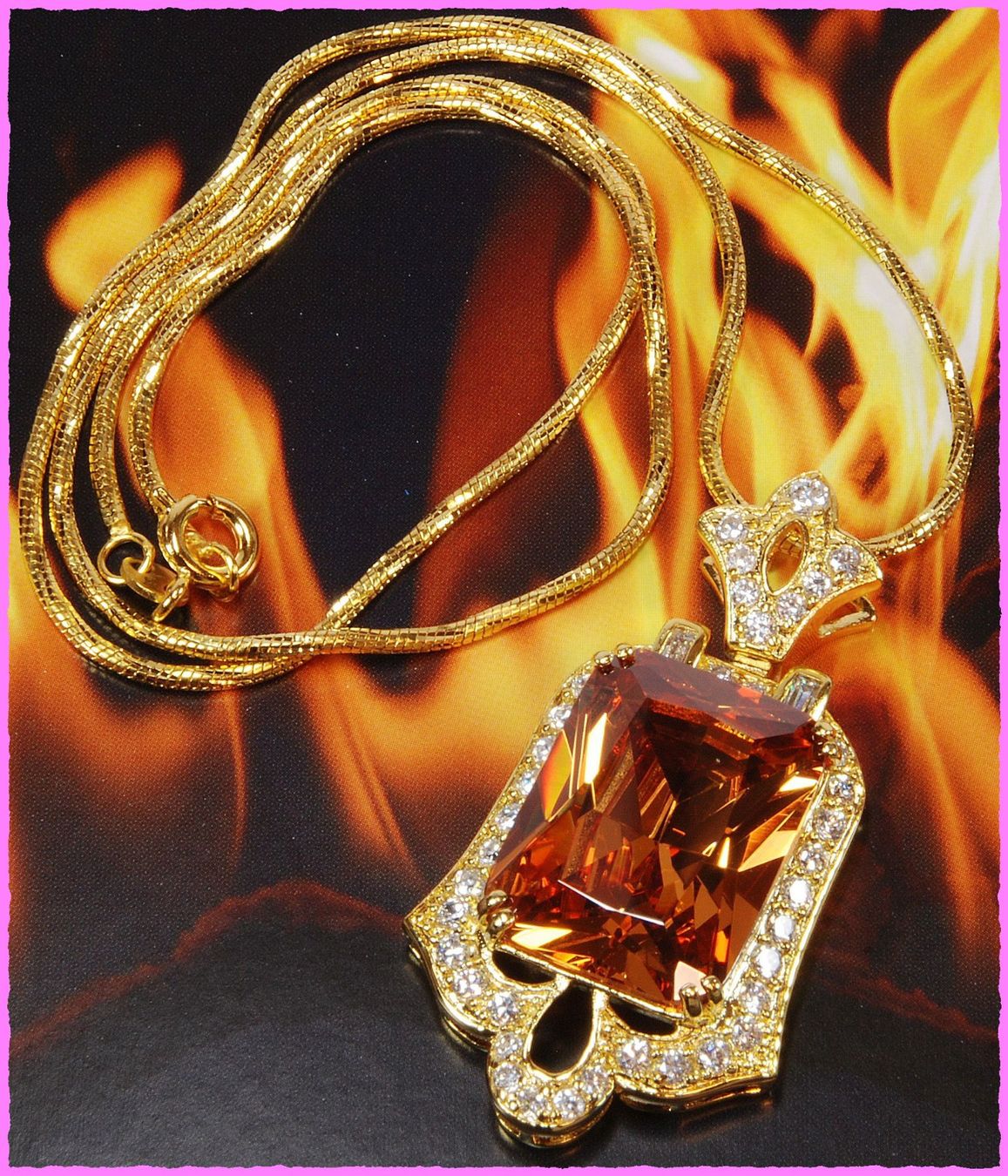 Ciondoli: Grosser eindrucksvoller Anhänger mit Zirkonia – Nuovo e nell'imballaggio originale da Oberglatt ZH venduto da Diamond-Girl 1