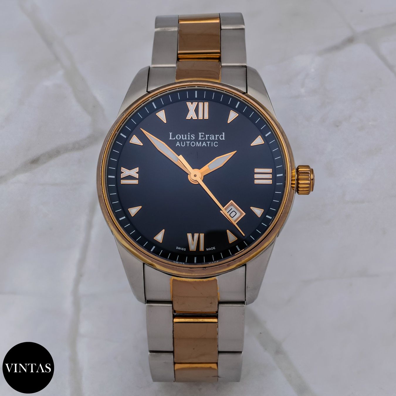 Louis Erard Orologi: Louis Erard Heritage – Usato da Zürich venduto da Vintas