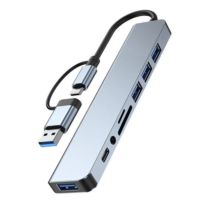 Hub & Switch: 8in1 USB-C & USB-A Hub / Digitec CHF 27.90 / Micro SD Audio – Nuovo e nell'imballaggio originale da Uster venduto da -FPS- 7