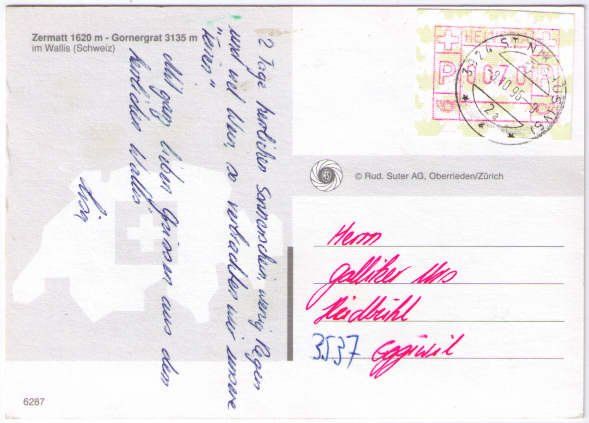 Cartes postales: Zermatt - 3 Bild AK – D'occasion à Binningen par Mountainrider 1