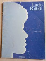 Lucio Battisti Ricordi "Hits" - Songbuch
