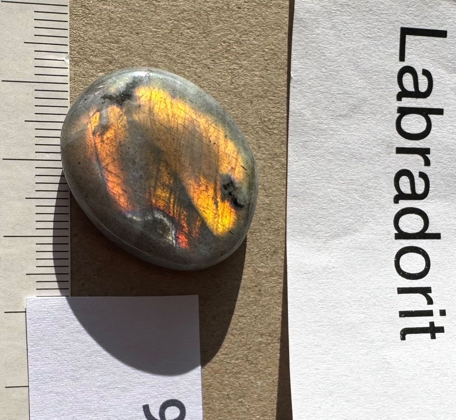 Minerali & Pietre curative: Labradorit rundum poliert   "FEUER"    EXTRA   Geschenk Idee – Nuovo e nell'imballaggio originale da Leuggern venduto da gemshow 5