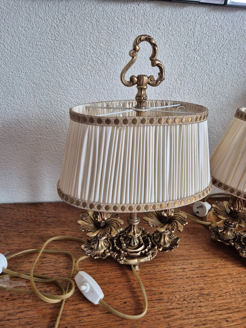 Lampade: 2 lampes bouillotte de table anciennes – Usato da Fully venduto da tameab 1