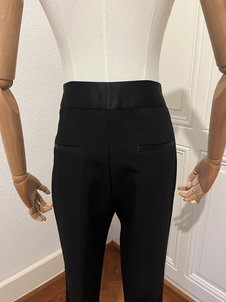 Zara Hosen: Zara Black Trousers, Basic Collection, Size M - Stylish! – Gebraucht aus Mies von Nib2011 4