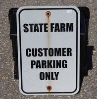 State Farm Customer Parking Only Verkehr