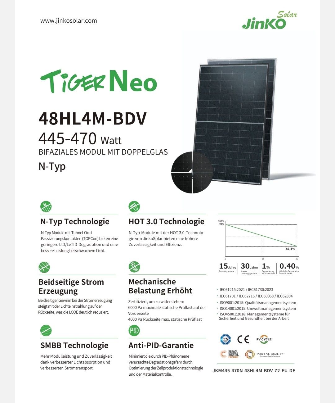 Solargeräte und Solarprodukte: 455W bis 552 Bifacial Solarmodule , Neu! – Neu und originalverpackt aus Winterthur von Deins_8j77 1