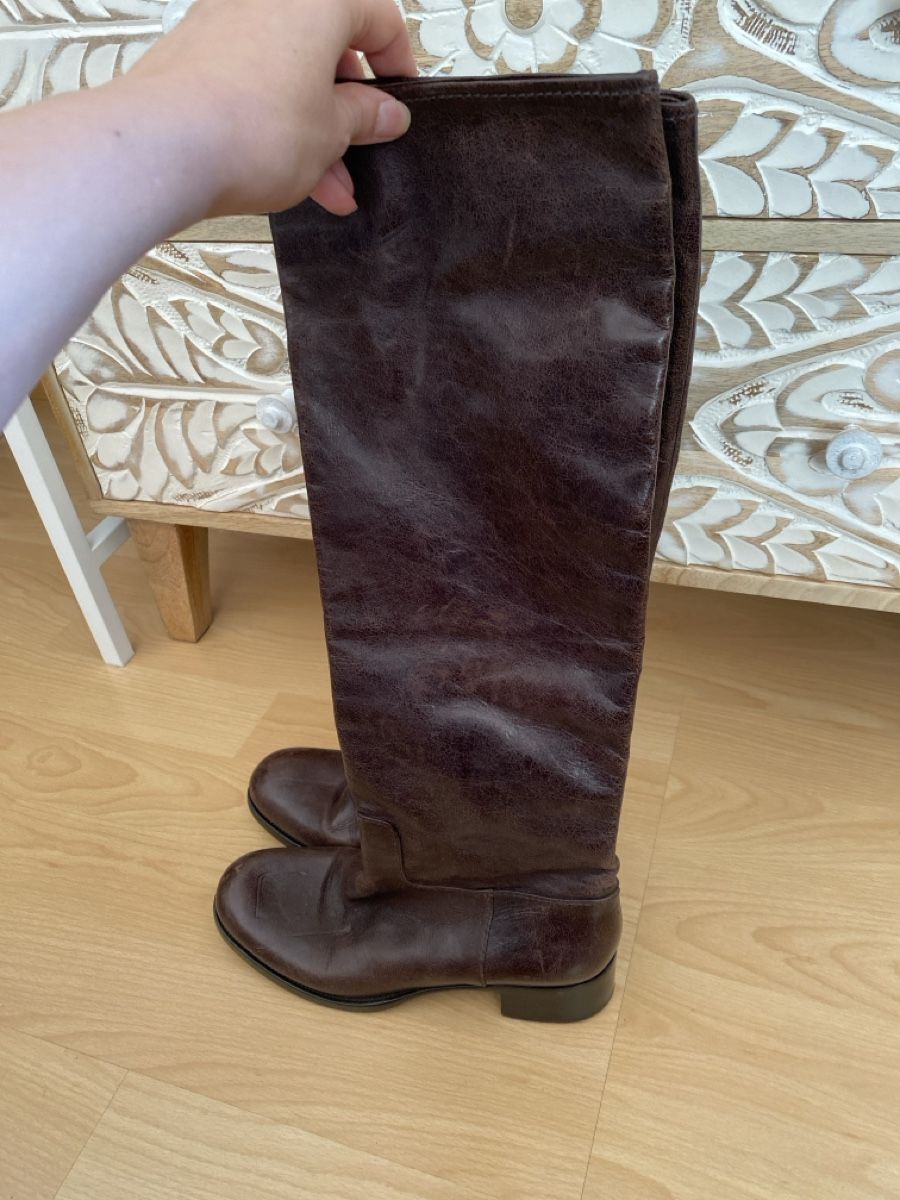 Prada Scarpe da donna: Prada Stiefel Braun Gr 38,5 neuwertig – Nuovo (secondo la descrizione) da Langenthal venduto da morena86 5
