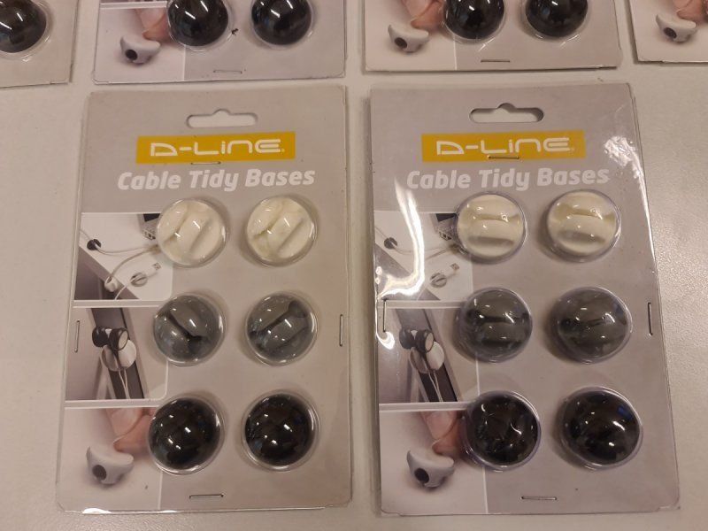 Kits de loisir créatif: 10 Pack D-Line selbstkleb. Kabelfixierer ab 1.- – Neuf (Voir description) à KRINAU par Mio_Liqstyle 2