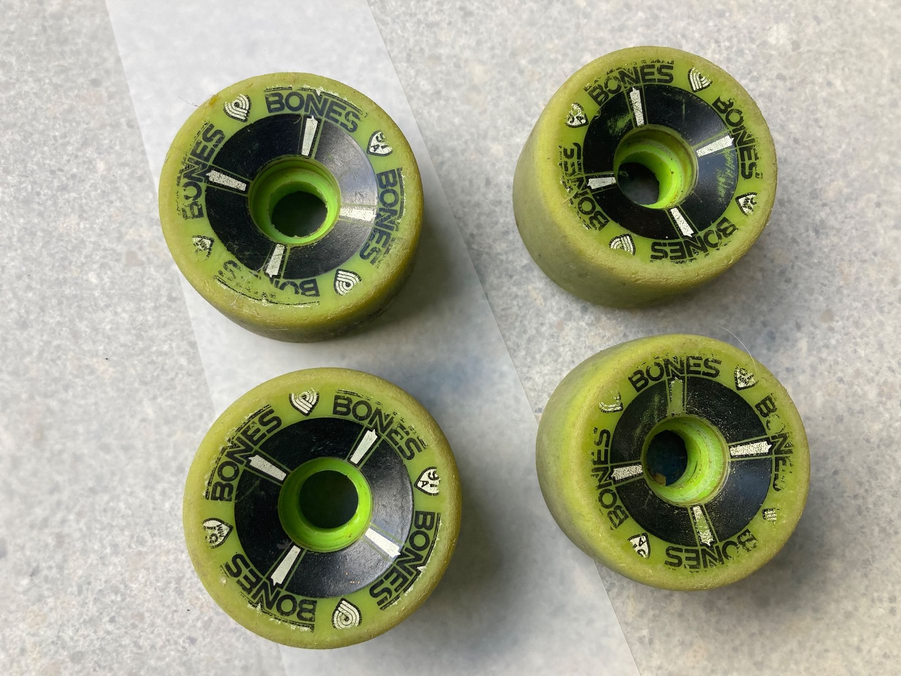 Skateboards: Powell PeraltaT-Bones Wheels – Usato da Vallamand venduto da CFK5 1