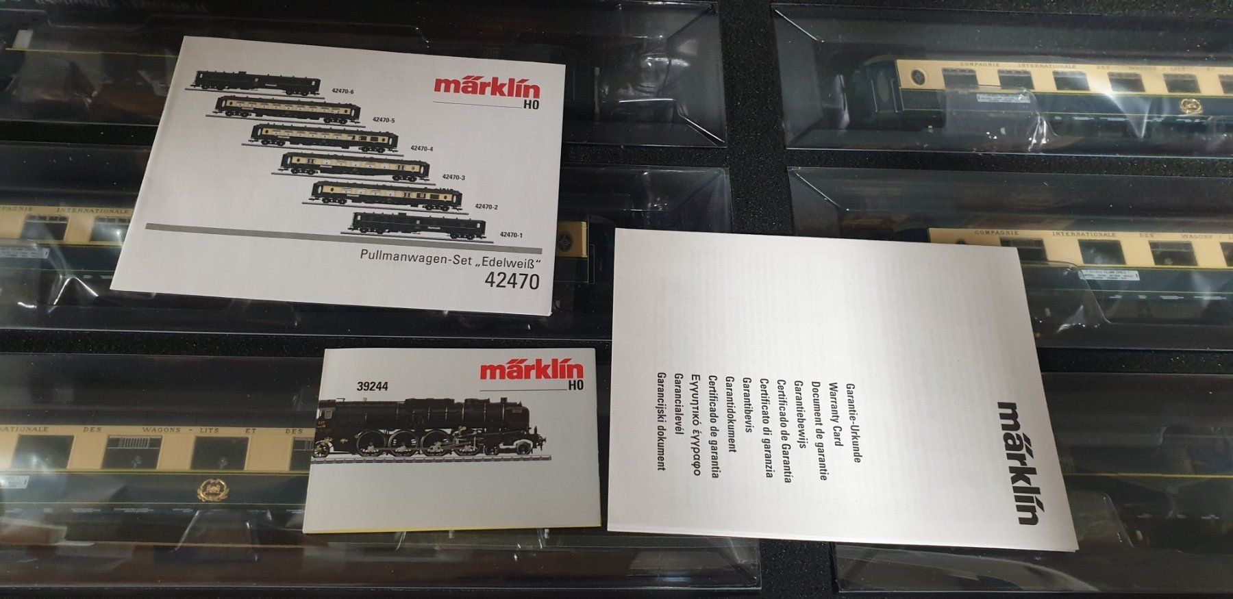 Märklin Modelleisenbahnen: Märklin Pullmanwagen-Set Edelweiss H0/AC 42470 – Neu und originalverpackt aus Neuenhof von ludovicco 4