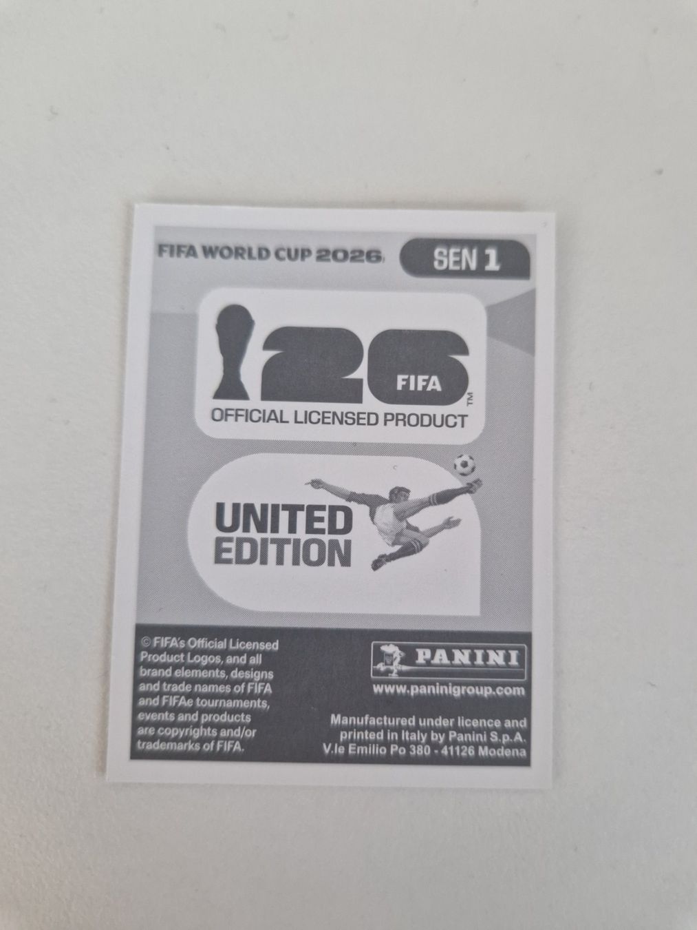 Panini Carte collezionabili: Panini Sticker SEN1 – Nuovo (secondo la descrizione) da Stüsslingen venduto da white_angel86 1