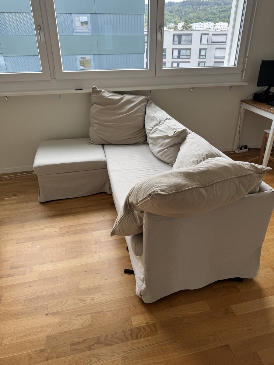 Ikea Sofas: Sofa with fold out bed (IKEA SANDBACKEN) – D'occasion à Zürich par seb_lkz2 1