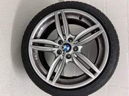 BMW M Felgen 19" mit Sommerreifen Dunlop RunFlat, 5mm Profil