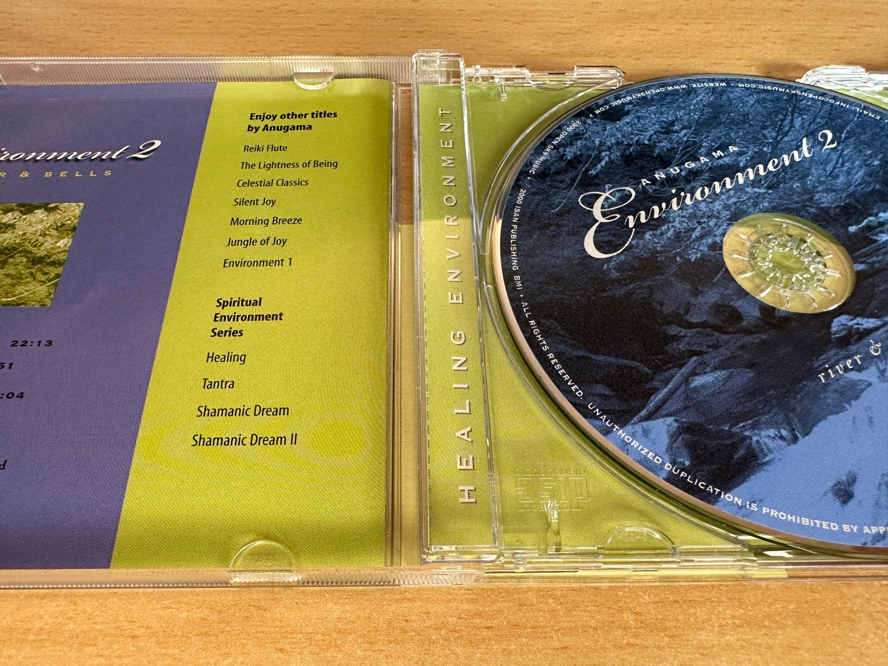 CDs: Anugama – Environment 2 - River & Bells – Gebraucht aus Rikon im Tösstal von Alpenmutz 2