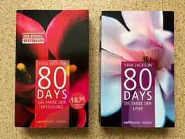Bücherpaket - 2x Taschenbuch "80 DAYS", Vina Jackson