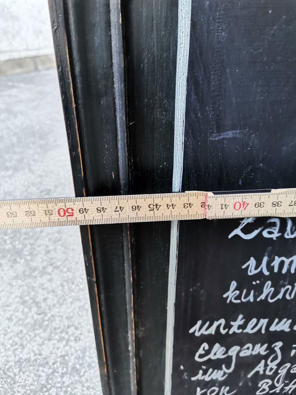 Insegne: Menu Schild, Deko Schild, Restaurant Schild, Küchen Schild – Usato da Wiedlisbach venduto da materialkreislauf 4