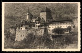 Foto-AK Aarburg, Schloss