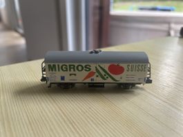 Rivarossi Atlas Güterwagen Migros, Spur N