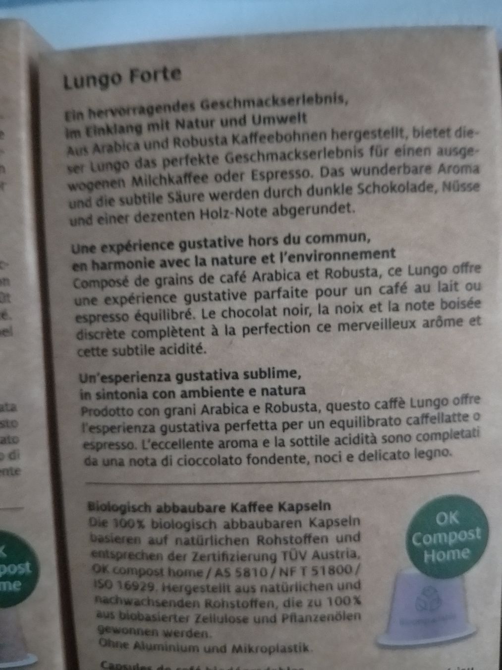 Lebensmittel & Spezialitäten: Kaffee-Kapseln neu, 10x5g, 14 Packungen – Neu und originalverpackt aus Zürich von sch_m6rw 5