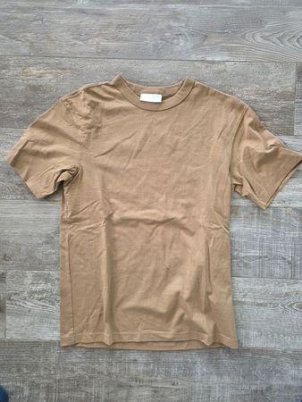 H&M Blank Staples T-Shirt S Tobacco