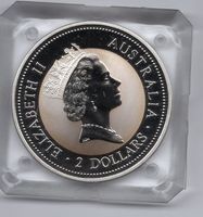 (2044) Australien, 2 Unzen, Kookaburra 1994, pp, orig. Dose