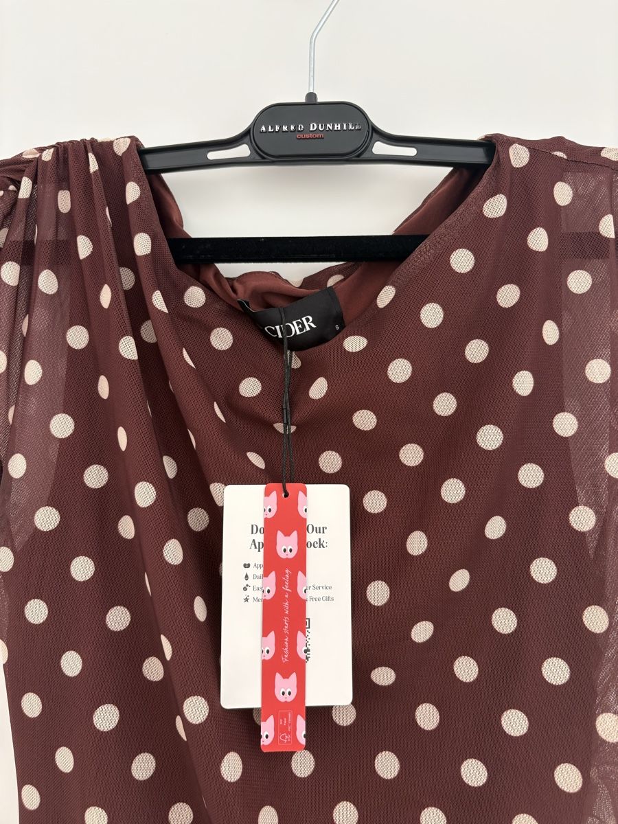Kleider: Robe d’été à pois taille S – Neu und originalverpackt aus Vésenaz von ilomd 3