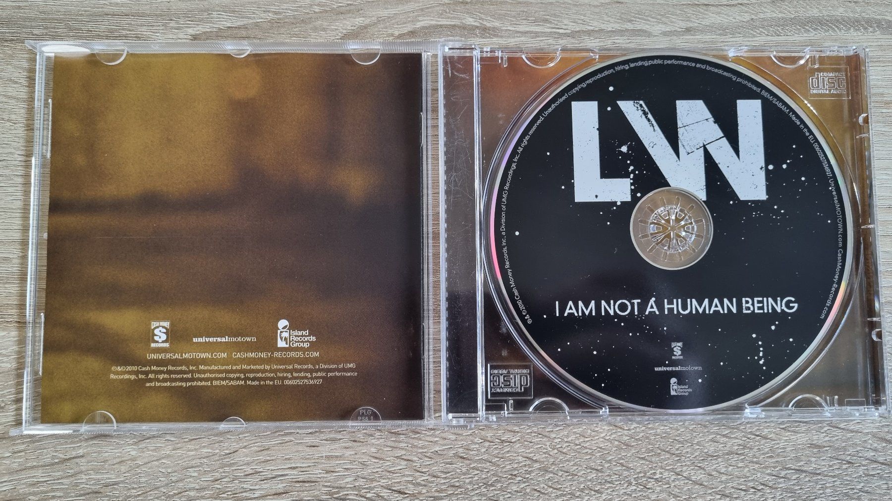 CD: Lil' Wayne - I am not a Human Being – Usato da Hagenbuch ZH venduto da lecterr55 1