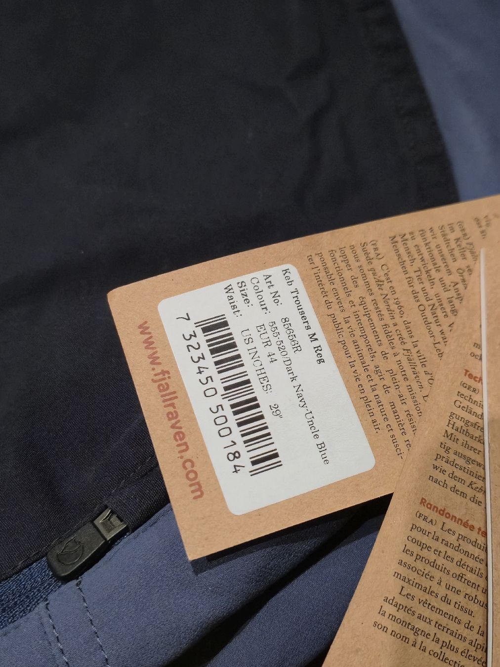 Fjällräven Pantaloni: Fjällräven Keb Wanderhose, Grösse 44 – Nuovo (secondo la descrizione) da Flums venduto da VictoryGin 2