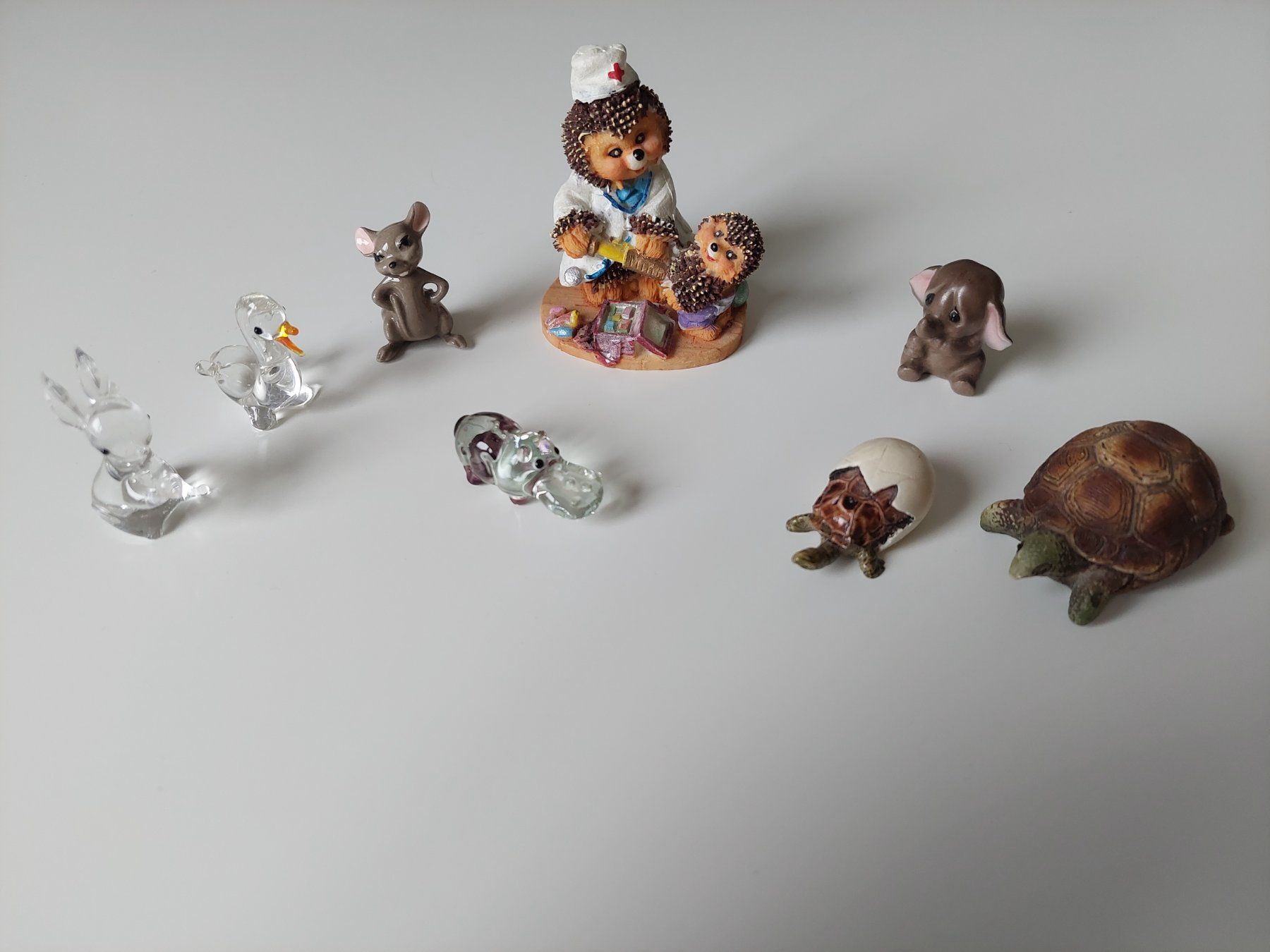 Statuette: 8 SETZKASTEN FIGUREN – Nuovo (secondo la descrizione) da Münchenstein venduto da Strupfi