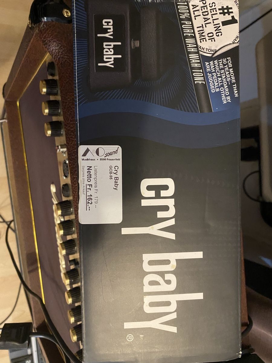 Strumenti musicali: Dunlop cry baby – Usato da sulgen venduto da 270963 3