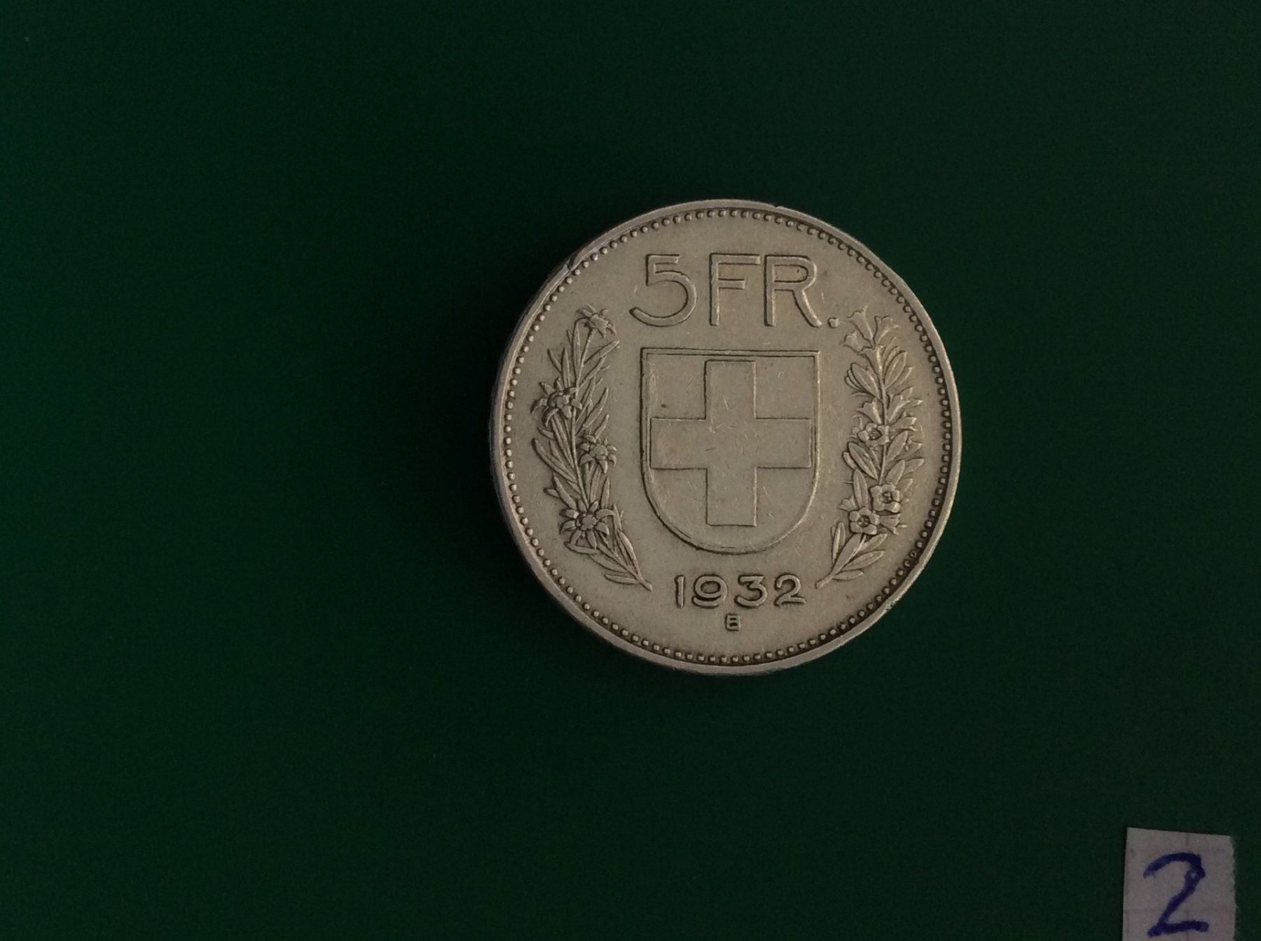Tutti le monete: 5 francs  1932  Belle – Usato da Genève venduto da pie_fh2d