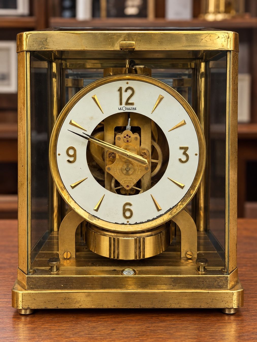 Jaeger-Lecoultre Orologi da terra & Orologi da parete: Pendulette Jaeger-LeCoultre Atmos dorée – Usato da Genève venduto da Heritage1875