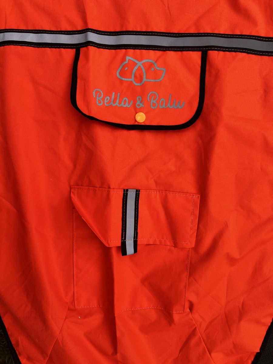 Bekleidung: Hundemantel Orange Reflektierend,Gr.L  – Gebraucht aus Thalheim AG von Kolibri1980 2