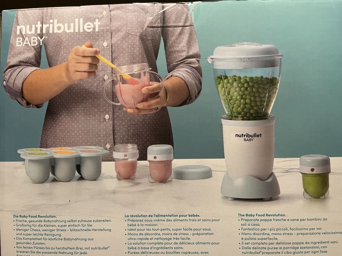 Nutribullet Elettrodomestici da cucina: NutriBullet Baby – Nuovo e nell'imballaggio originale da Uster venduto da Gardener1993 1
