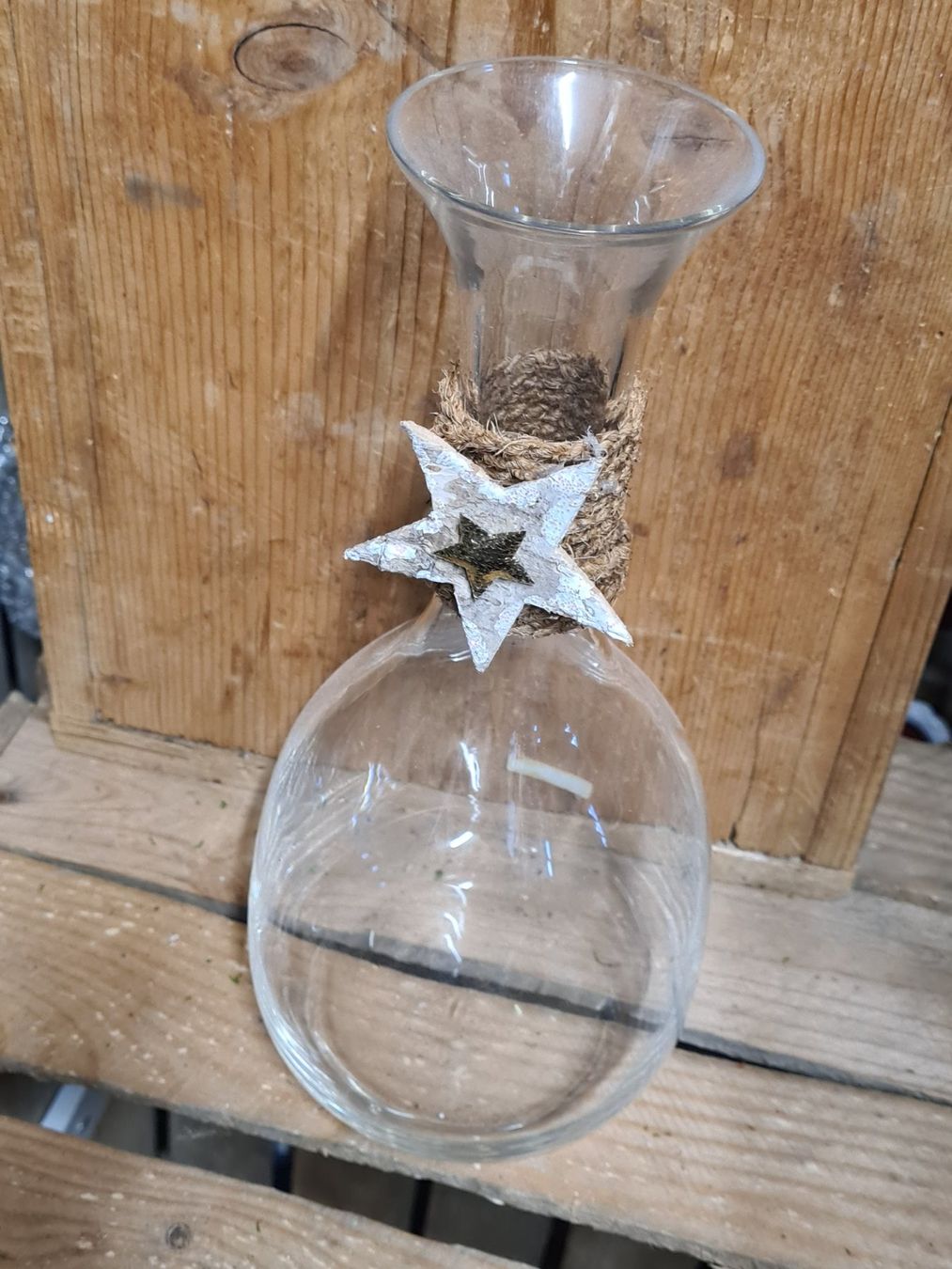 Vasi & Recipienti: Deko Vase / Sarner Glas- H 28 cm – Usato da Amriswil venduto da kleindeko 1