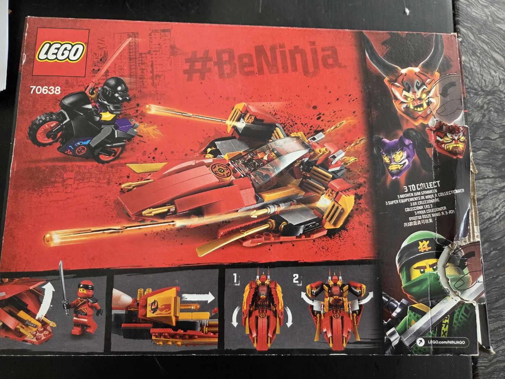 Lego Giocattoli: LEGO Ninjago 70638 Kampfboot mit Figuren – Usato da Flurlingen venduto da Ferrari14 1