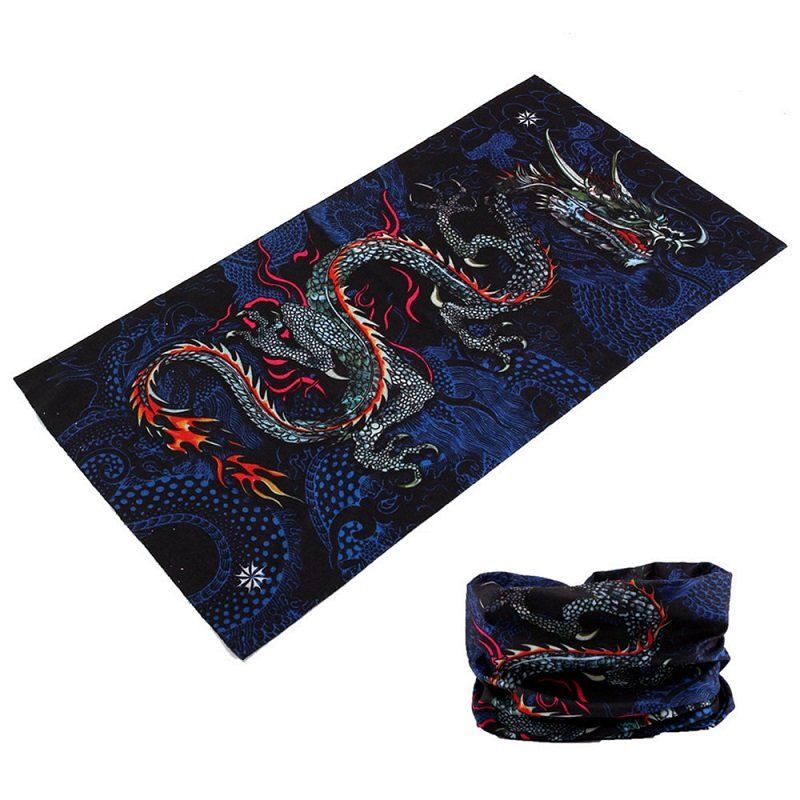 Foulard & Sciarpe: Bandana snood - Dragon – Nuovo e nell'imballaggio originale da Roche VD venduto da Octave75