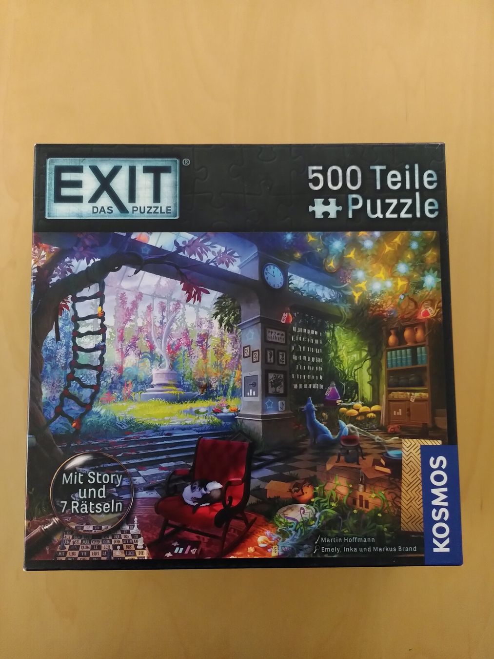 Kosmos Puzzles: EXIT DAS PUZZLE/ DAS VERBORGENE ATELIER – Gebraucht aus Brugg AG von olamim