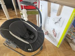 Hauck Alpha Bouncer Deluxe – Babywippe mit OVP, Spielbogen &
