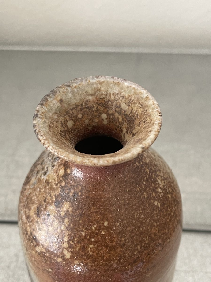 Vasen & Gefässe: Sake bottle vase Japan Bizen ware – Gebraucht aus Basel von Amechan. 2