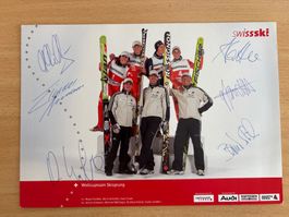Autogrammkarte Swiss-Ski Team 2005 06