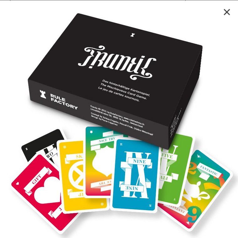 Jeux: Frantic - Das Kartenspiel – Neuf (Voir description) à Nods par Tiberias