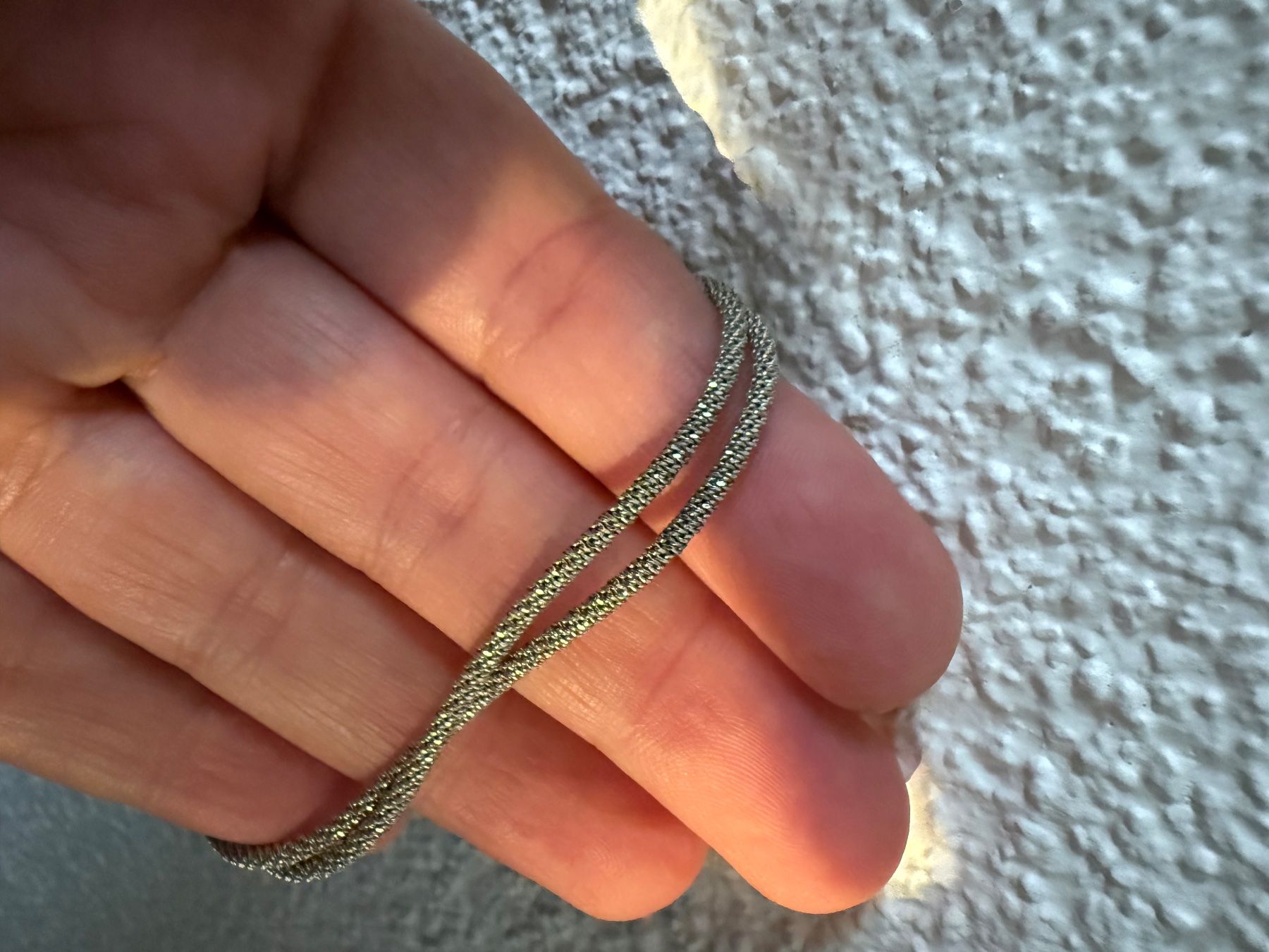 Catenine: Silber Kette 925, diamantiert – Usato da Spiegel b. Bern venduto da Rogger72 3