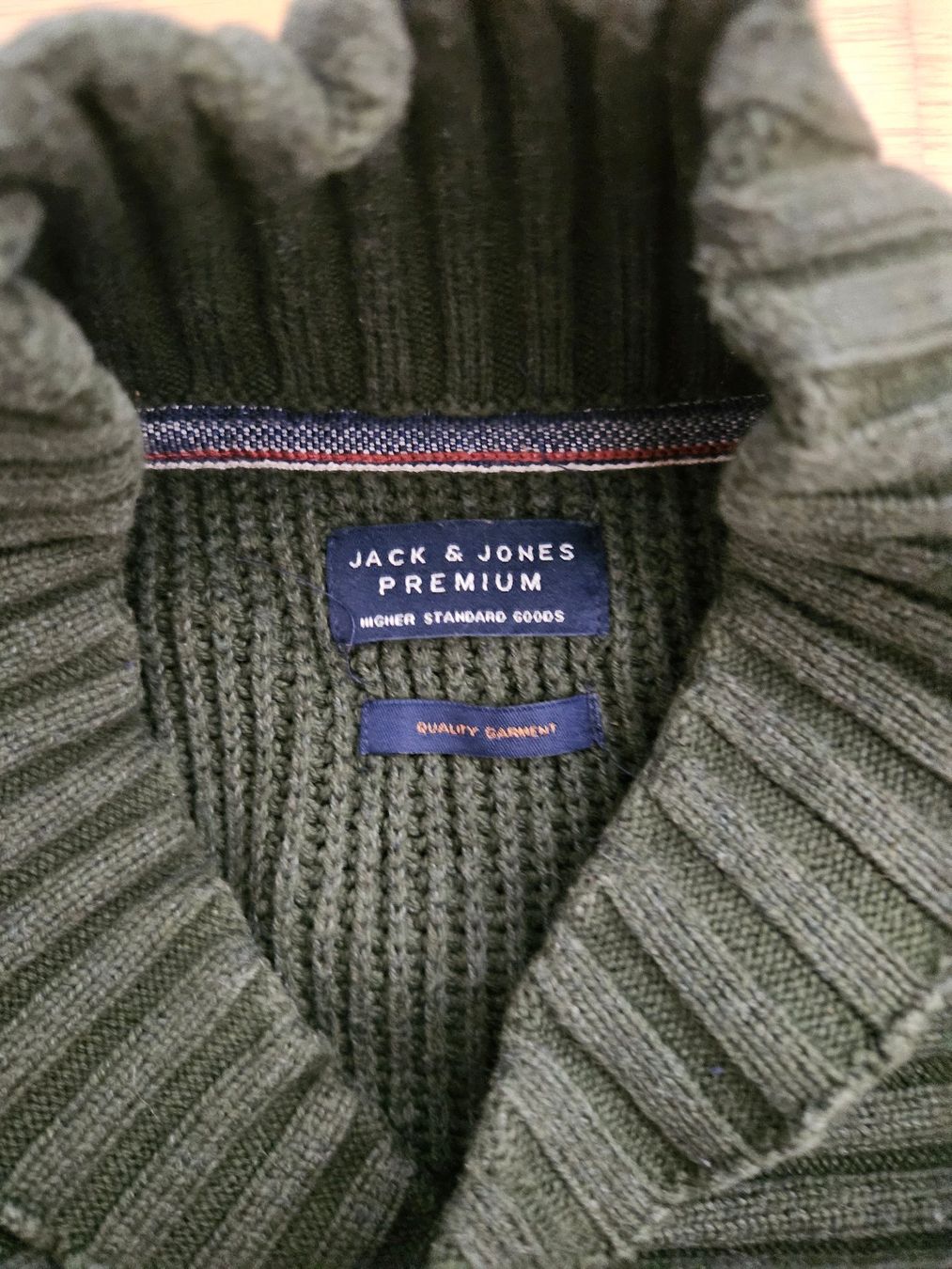 Jack & Jones Maglioni & Felpe: Herren Strickpullover grün, Jack 6 Jones, Grösse M – Usato da Liestal venduto da corneb 1